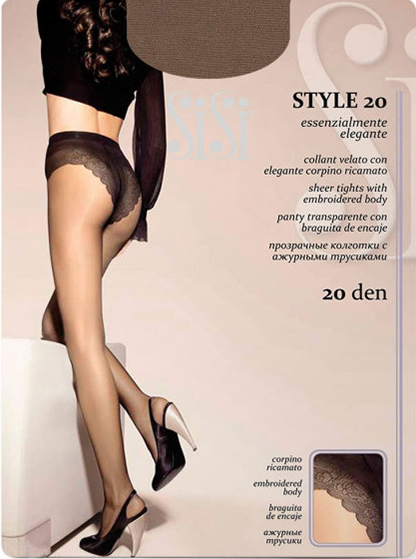 124958 колготки SISI Style 20