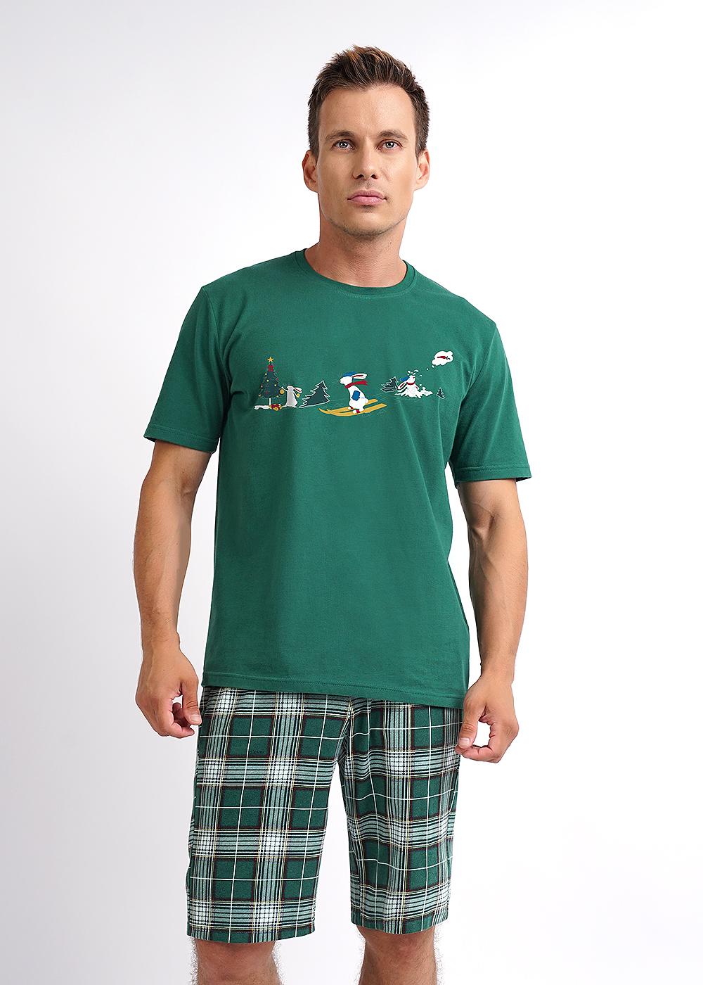 Комплект футболка + шорты Новый год для мужчин Clever 173003