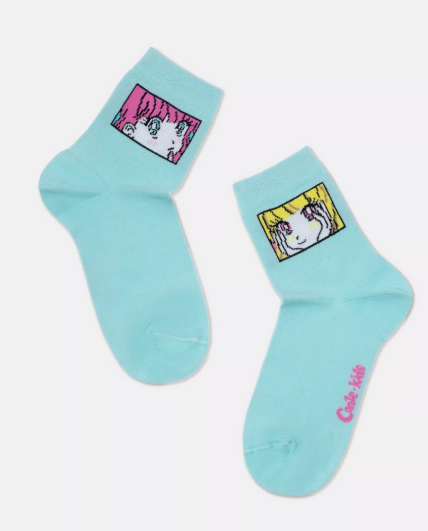 Носки цветные для девочек Conte kids 173553