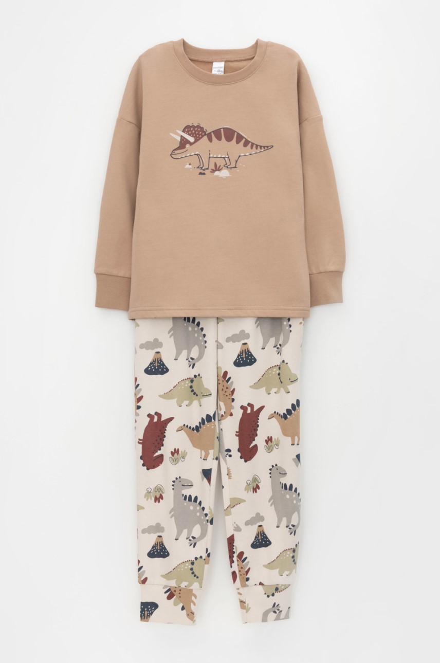 Пижама джемпер + брюки для мальчиков CROCKID 177266