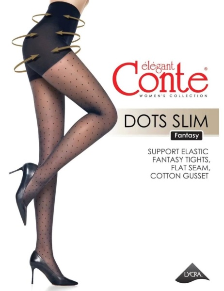 172426 Колготки Conte Dots Slim