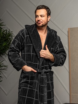 Халат велюровый для мужчин POLENS 173036