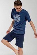 Пижама футболка + шорты для мальчиков Cornette 173889
