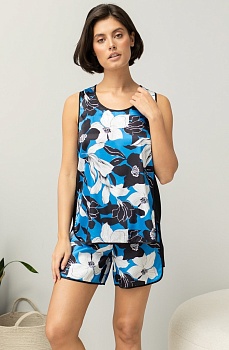 Пижама майка + шорты для женщин Mia-Аmore 176775