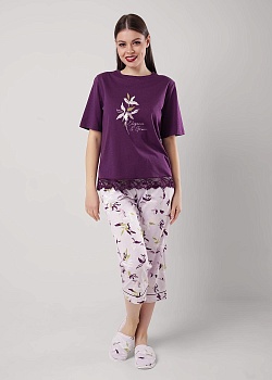 Комплект футболка + бриджи для женщин Clever 184912
