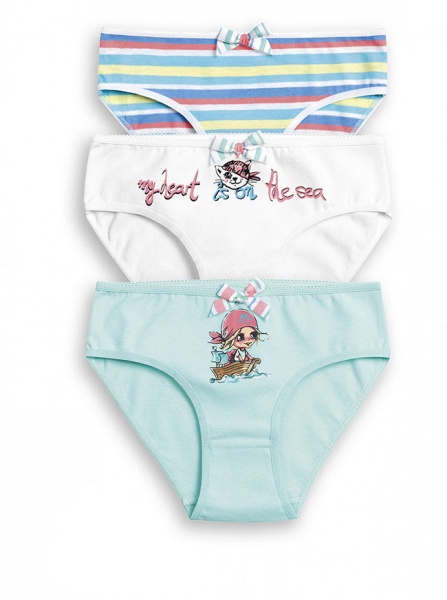 144638 GULB3017/1(3) трусы для девочек
