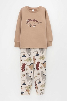 Пижама джемпер + брюки для мальчиков CROCKID 177266