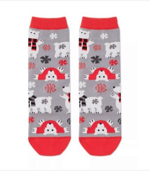 Носки цветные Новый год для женщин CONTE ELEGANT 170205