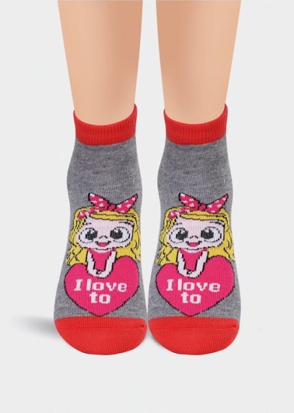 167258 Носки дет. р16-18 хл+эл дев CLE С524