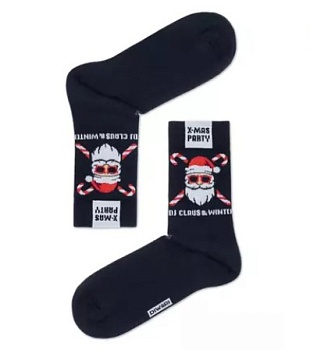 Носки цветные Новый год для мужчин Diwari 170215