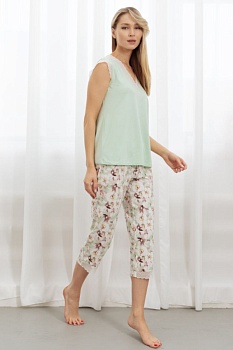Пижама майка + брюки для женщин Almando Melado 177689