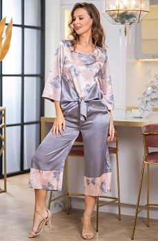 Пижама джемпер + брюки для женщин Mia-Аmore 170904