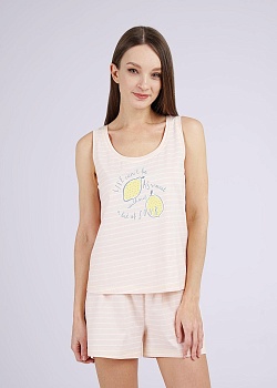 Пижама майка + шорты для женщин Clever 178444