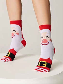 Носки цветные Новый год для женщин CONTE ELEGANT 179176