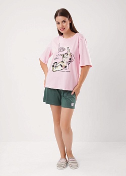 Комплект одежды футболка + шорты для женщин Clever 185700