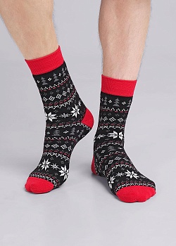 Носки цветные Новый год для женщин Clever 179049