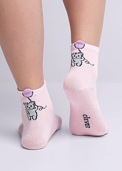 Носки цветные для девочек Clever 176266