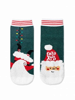 Носки цветные Новый год для девочек и мальчиков CONTE-KIDS 166273
