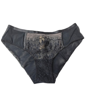 177352 Трусы бразильяно AIDA BLACK/BEIGE Subtille