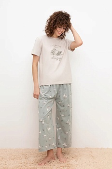 Пижама футболка + брюки для женщин Very Neat 178837