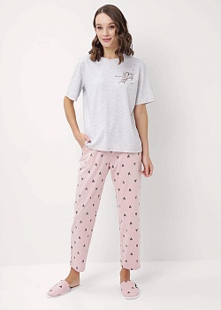Комплект футболка + брюки для женщин Clever 185149