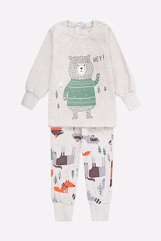 Пижама джемпер + брюки для мальчиков CROCKID 172497