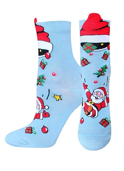 Носки цветные Новый год для женщин Брестские 185422