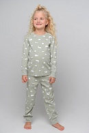 Пижама джемпер + брюки для девочек CROCKID 167163