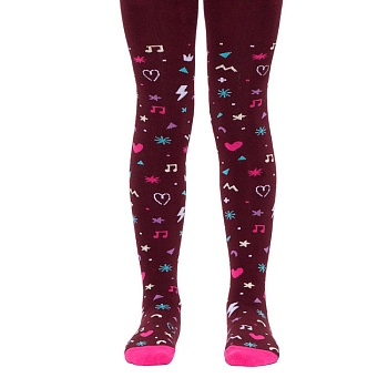 Колготки теплые для девочек CONTE-KIDS 160253