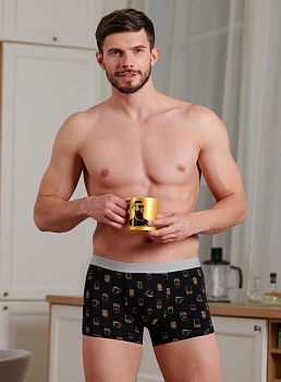 Трусы боксеры для мужчин Indefini 176474