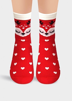 Носки цветные Новый год для женщин Clever 177060