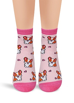 Носки цветные для девочек Clever 173159