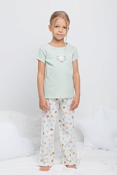 Пижама футболка + брюки для женщин CROCKID 173974