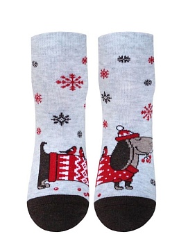 Носки цветные Новый год для женщин Брестские 173165