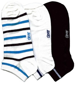 Носки укороченные для женщин Clever 142389