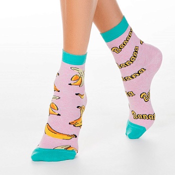 Носки цветные для женщин CONTE ELEGANT 160154