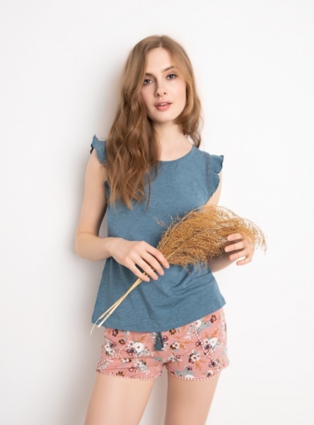 163187 Пижама INDEFINI (М+Ш) TBP0067