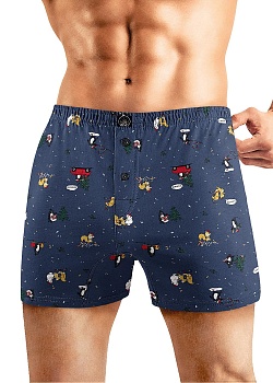 Трусы боксеры Новый год для мужчин Clever 177118