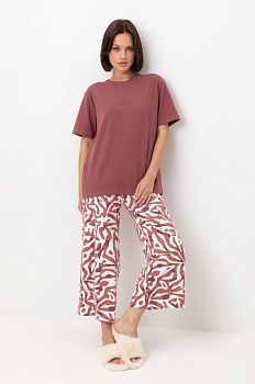 Пижама футболка + брюки для женщин Very Neat 179969