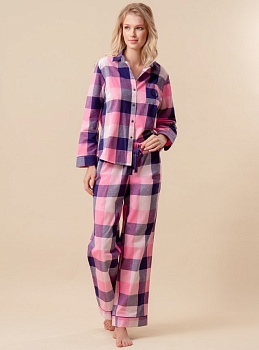 Пижама рубашка + брюки для женщин Indefini 176613