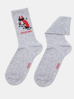 Носки удлиненные Новый год для женщин CONTE ELEGANT 176961