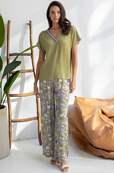 Пижама топ + брюки для женщин Mia-Аmore 176333