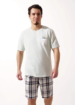 Комплект одежды футболка + шорты для мужчин Clever 180482