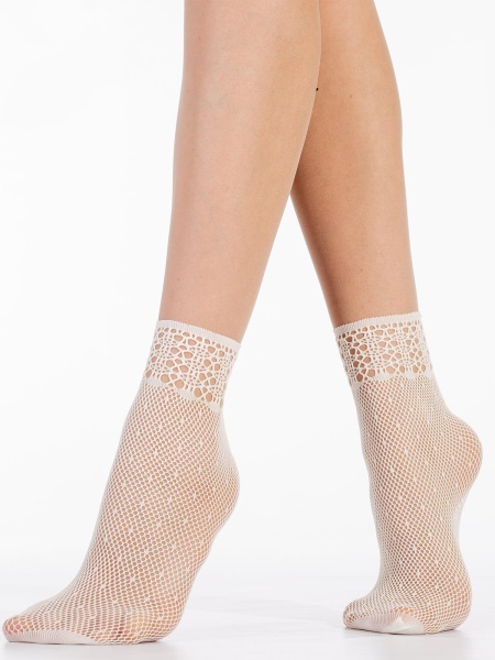 169511 Носки MINIMI RETE POIS (сетка в горошек)