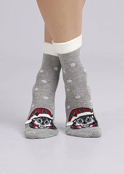 Носки цветные Новый год для женщин Clever 179071