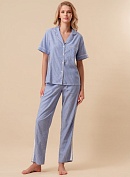 Пижама рубашка + брюки для женщин Indefini 176615