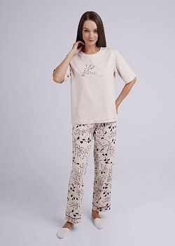 Пижама футболка + брюки для женщин Clever 178922