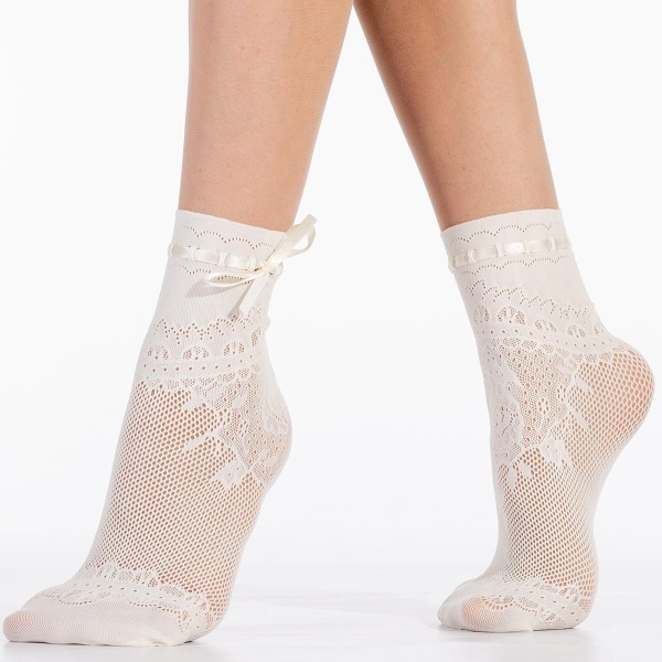 169510 Носки MINIMI RETE FIORE 20 (в сетку цветочек) (2)