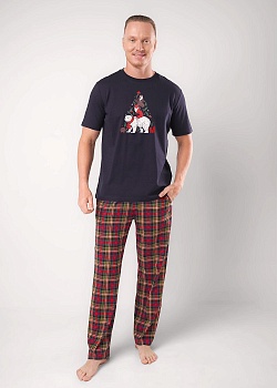 Комплект футболка + брюки для мужчин Clever 185222