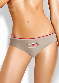 Трусы бразилиано Новый год для женщин Clever 172886